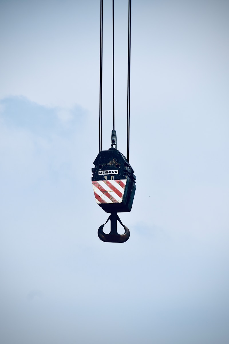 a ski lift with an american flag painted on it